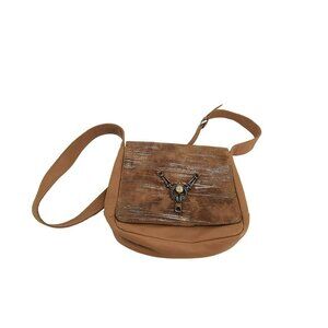 Medici Women's Crossbody Purse Brown y2k